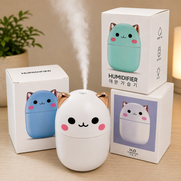 Humidificador con diseño de gato H2O SD-9977 en ambiente