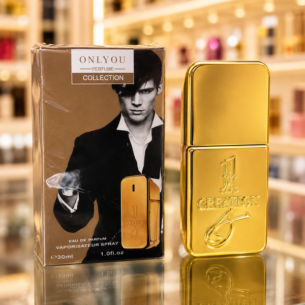 Perfume Árabe Creation Gold 30 ml Hombre | Fragancia Elegante Nuevo