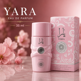 Perfume Árabe Yara 35 ml | Candy, Rosa y Blanco | Fragancia Duradera - 1
