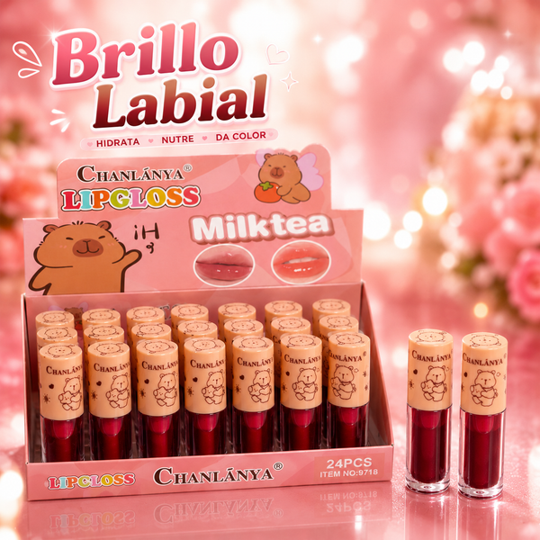 Brillo Labial Hidratante con Color Milk