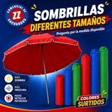 Sombrillas Surtidas de todos los tamaños