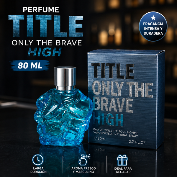 Perfume Only The Brave 80 ml para Hombre | Fragancia Tipo Premium